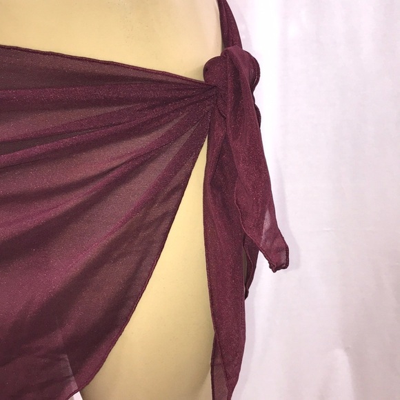 Zuliana Mesh Sarong Made in USA - Picture 2 of 4